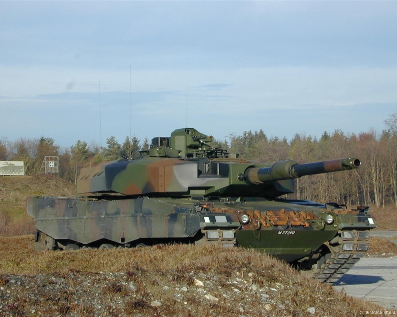 豹2A5 豹2A6型坦克7 - 1280x1024