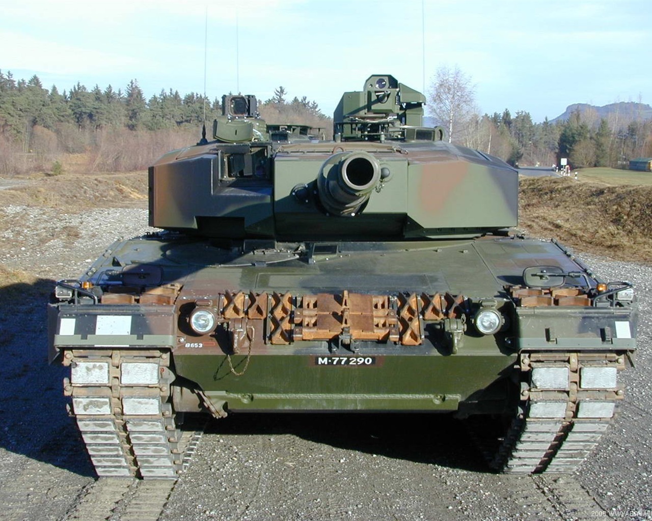 Leopard 2A5 Leopard 2A6 tank #22 - 1280x1024