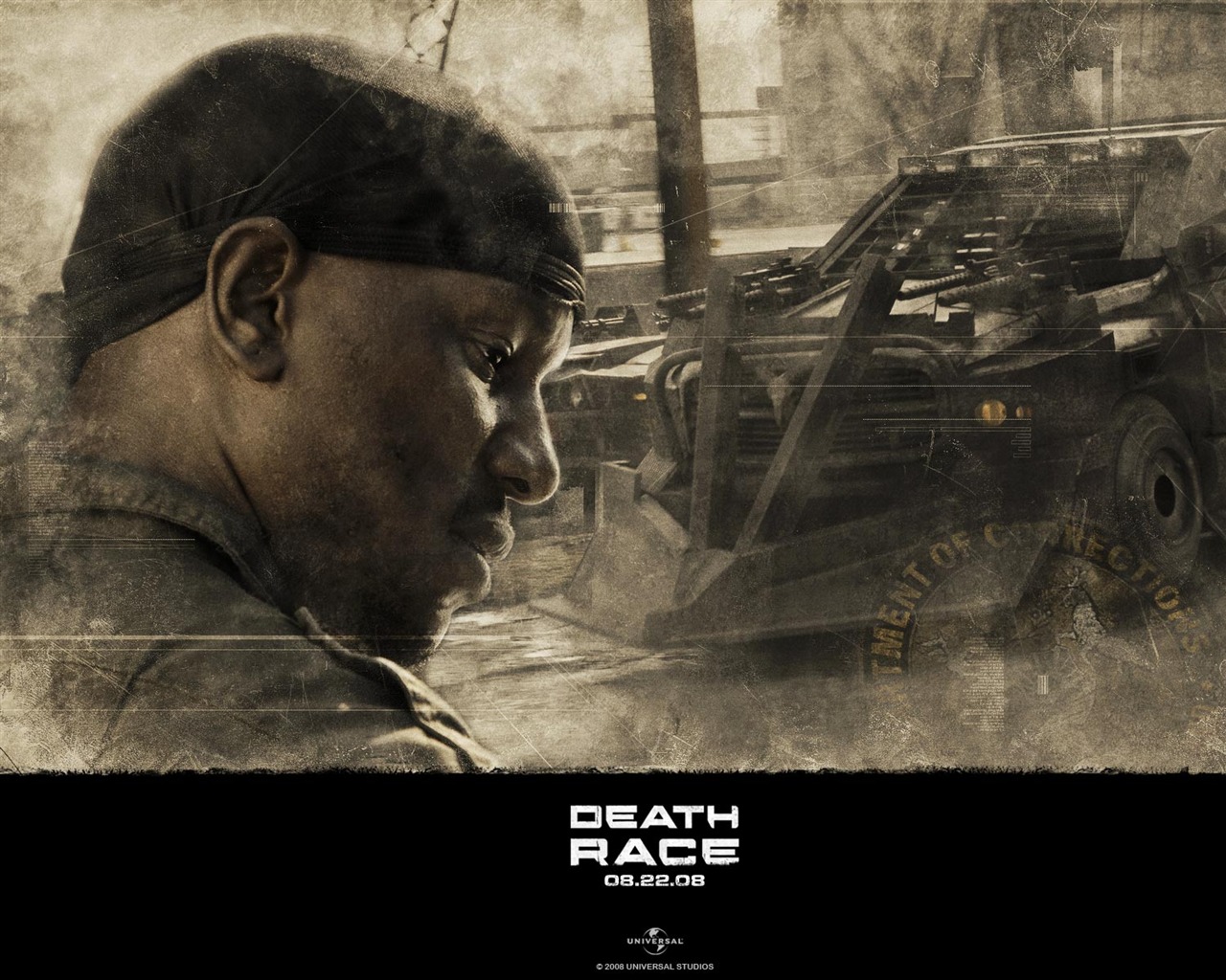 Fonds d'écran du film Death Race #7 - 1280x1024