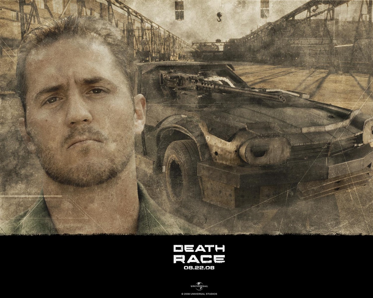 Fonds d'écran du film Death Race #13 - 1280x1024