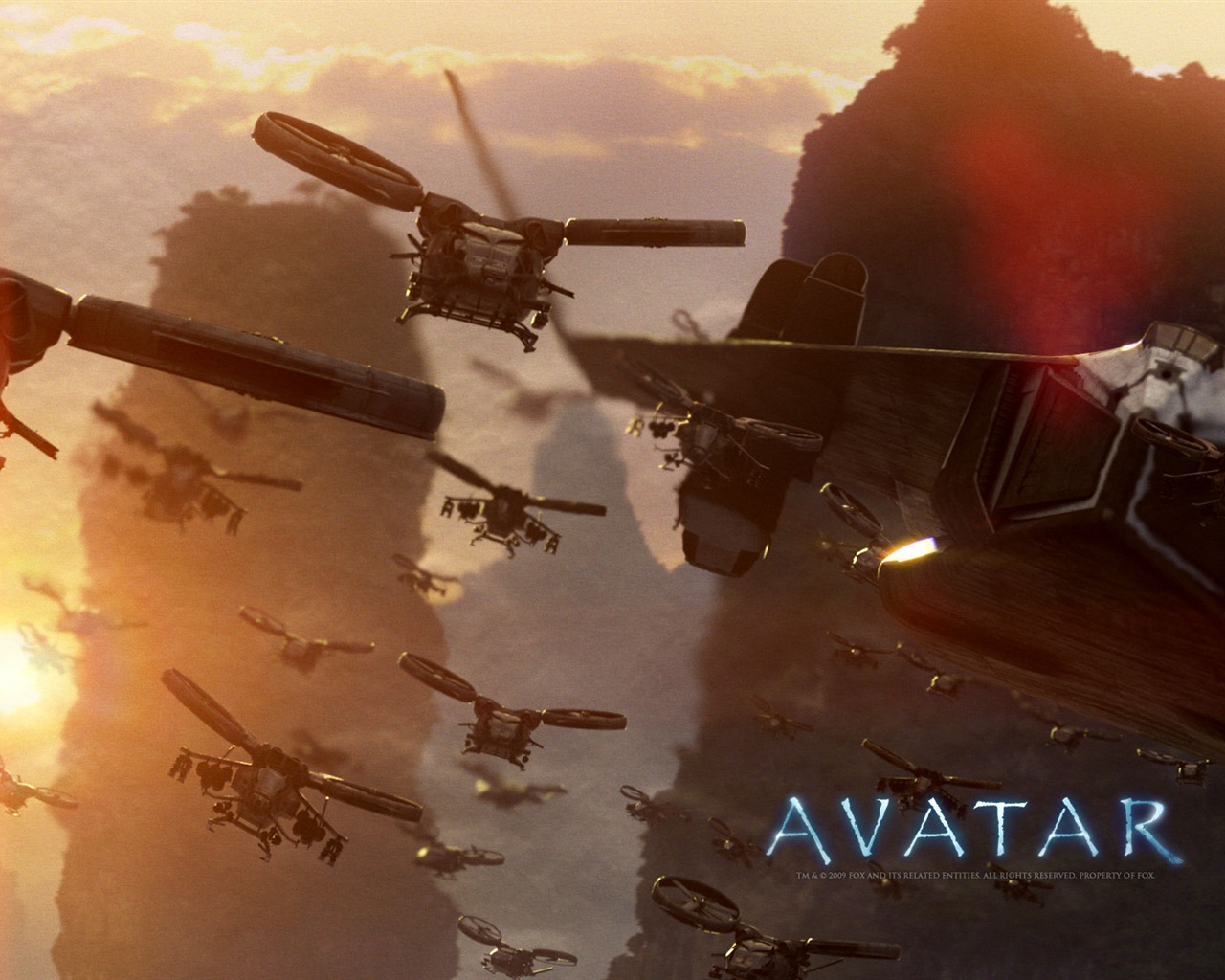 Avatar HD fond d'écran (1) #17 - 1280x1024