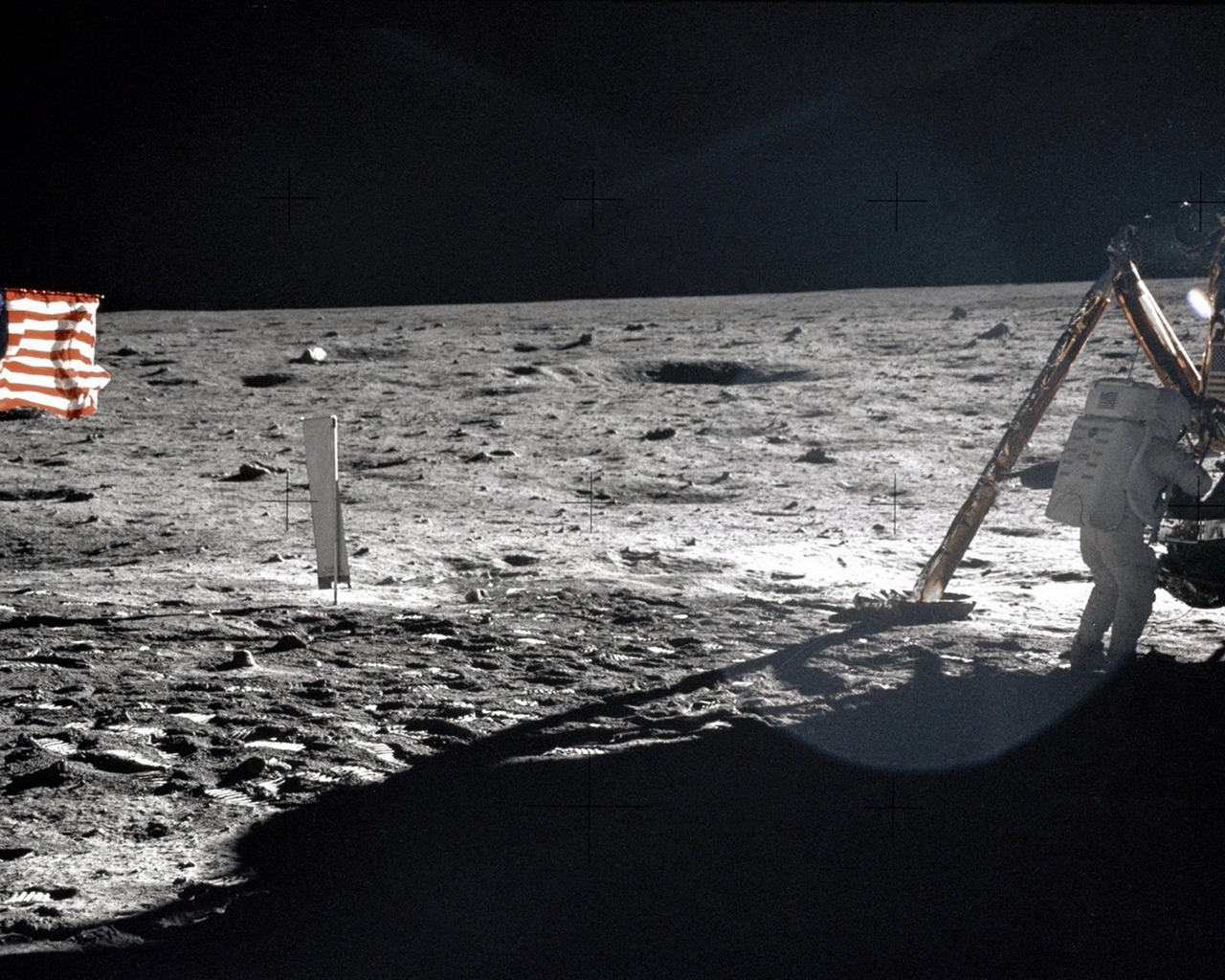 Apollo 11 vzácných fotografií na plochu #3 - 1280x1024