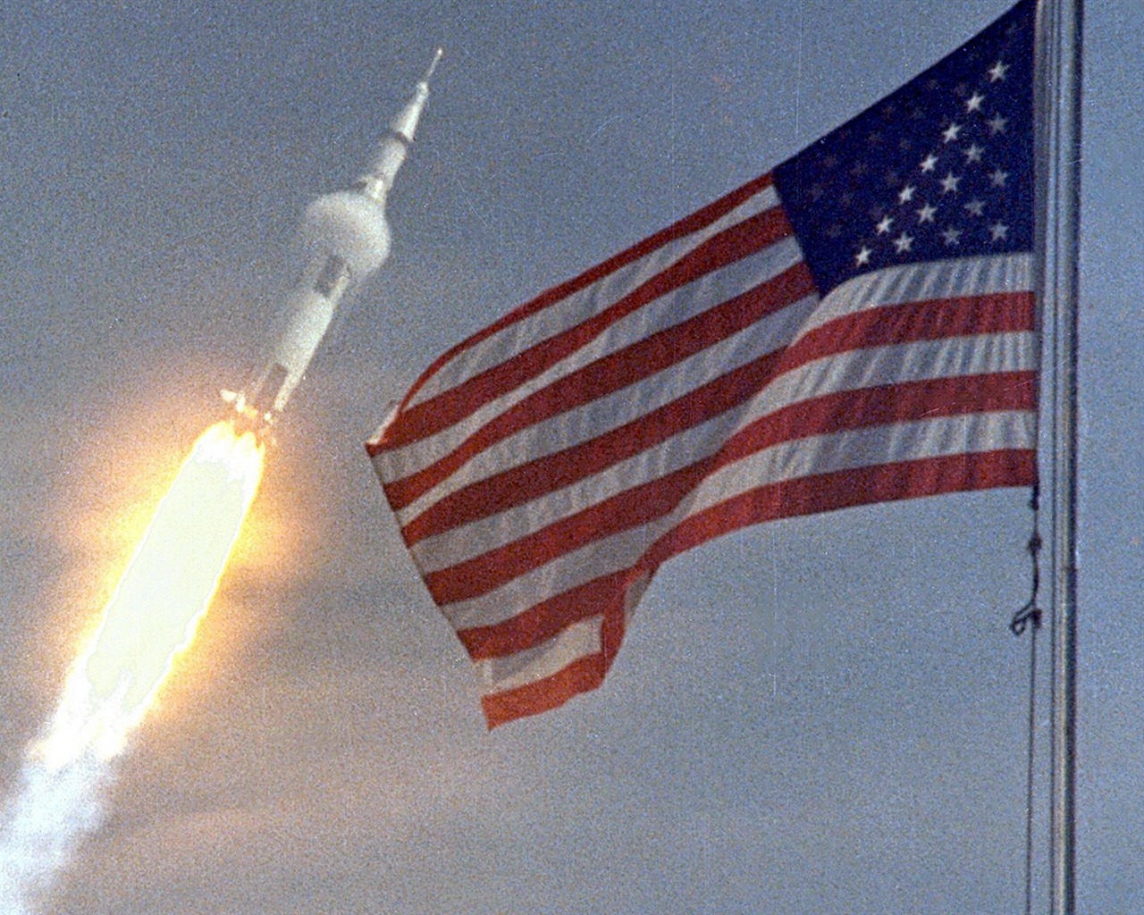 Apollo 11 vzácných fotografií na plochu #23 - 1280x1024