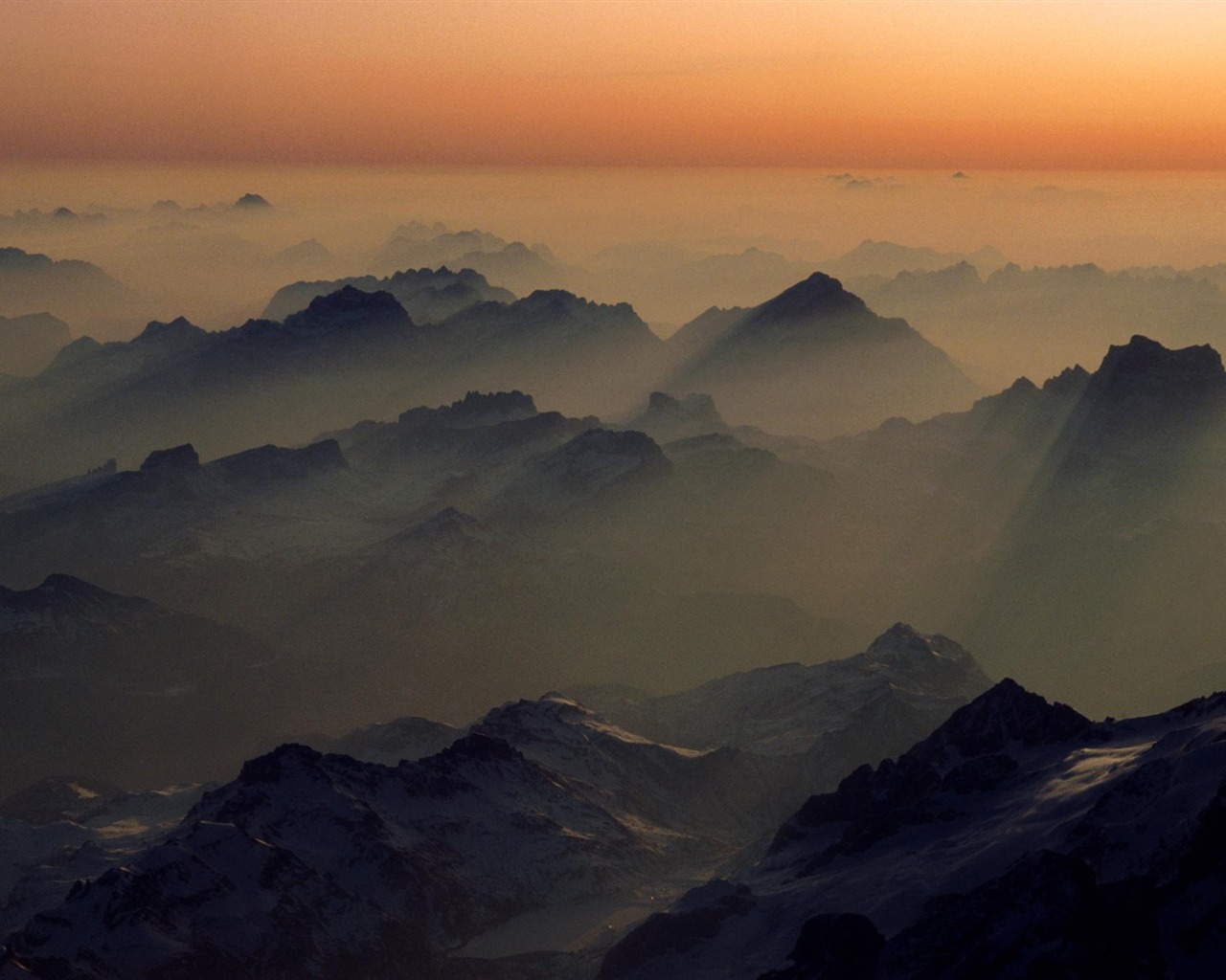 beaux paysages de l'Autriche d'écran #2 - 1280x1024