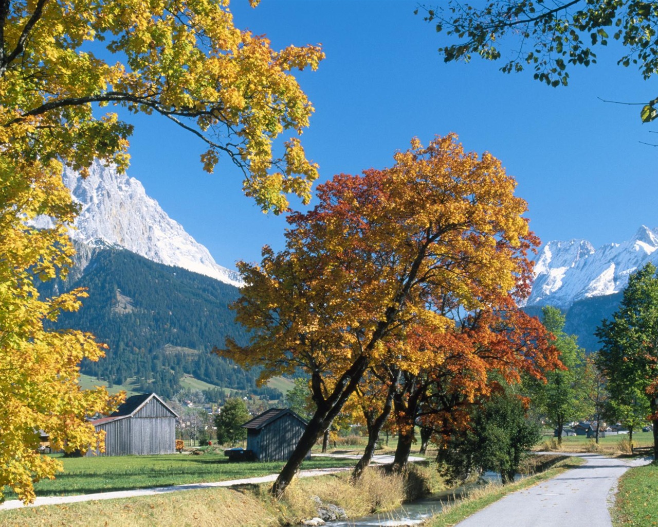 Красивые пейзажи Австрии стола #13 - 1280x1024