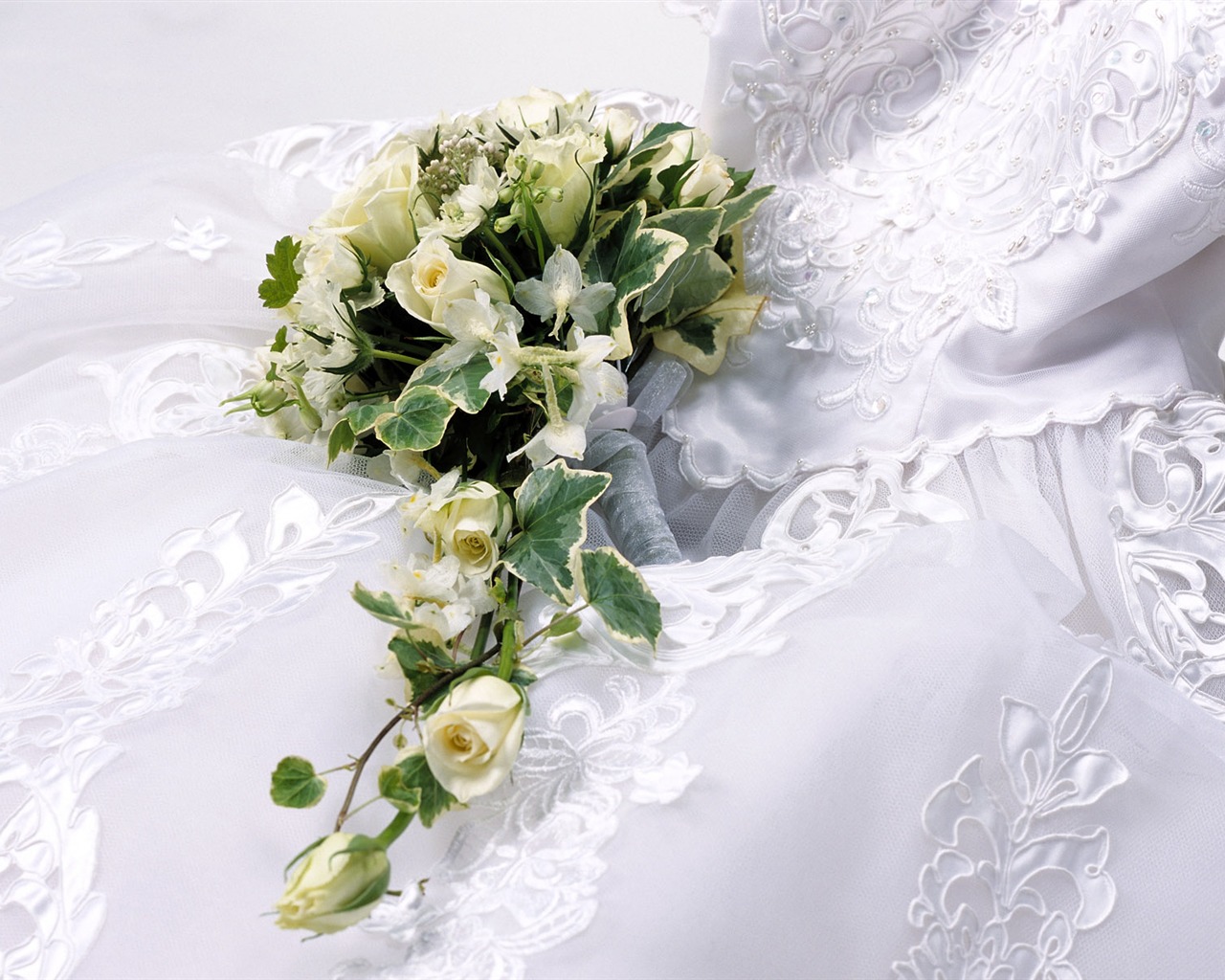 flor de boda anillo de bodas fondo de pantalla (1) #2 - 1280x1024