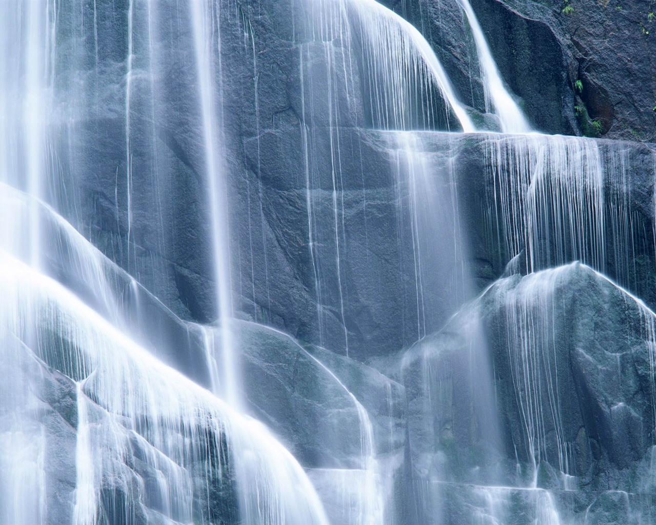 Waterfall streams HD Wallpapers #11 - 1280x1024