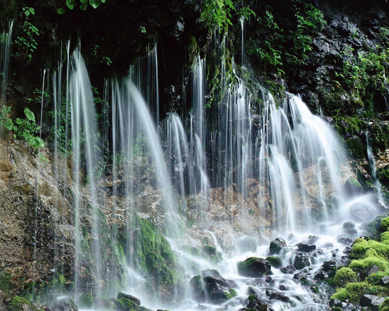 Waterfall flux HD Wallpapers #19 - 1280x1024