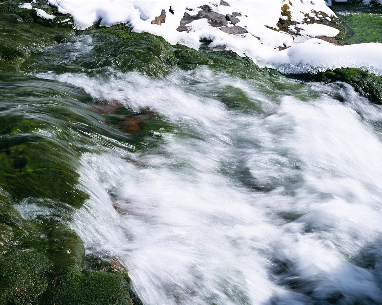 Waterfall flux HD Wallpapers #27 - 1280x1024