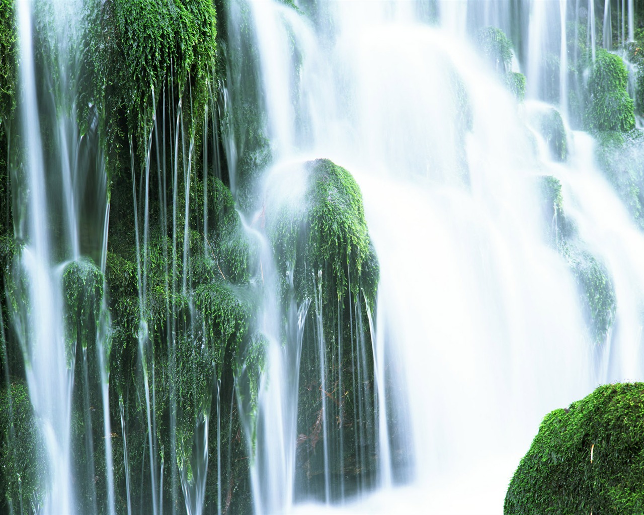 Waterfall flux HD Wallpapers #28 - 1280x1024