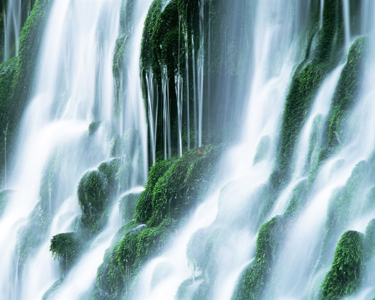 Waterfall flux HD Wallpapers #29 - 1280x1024