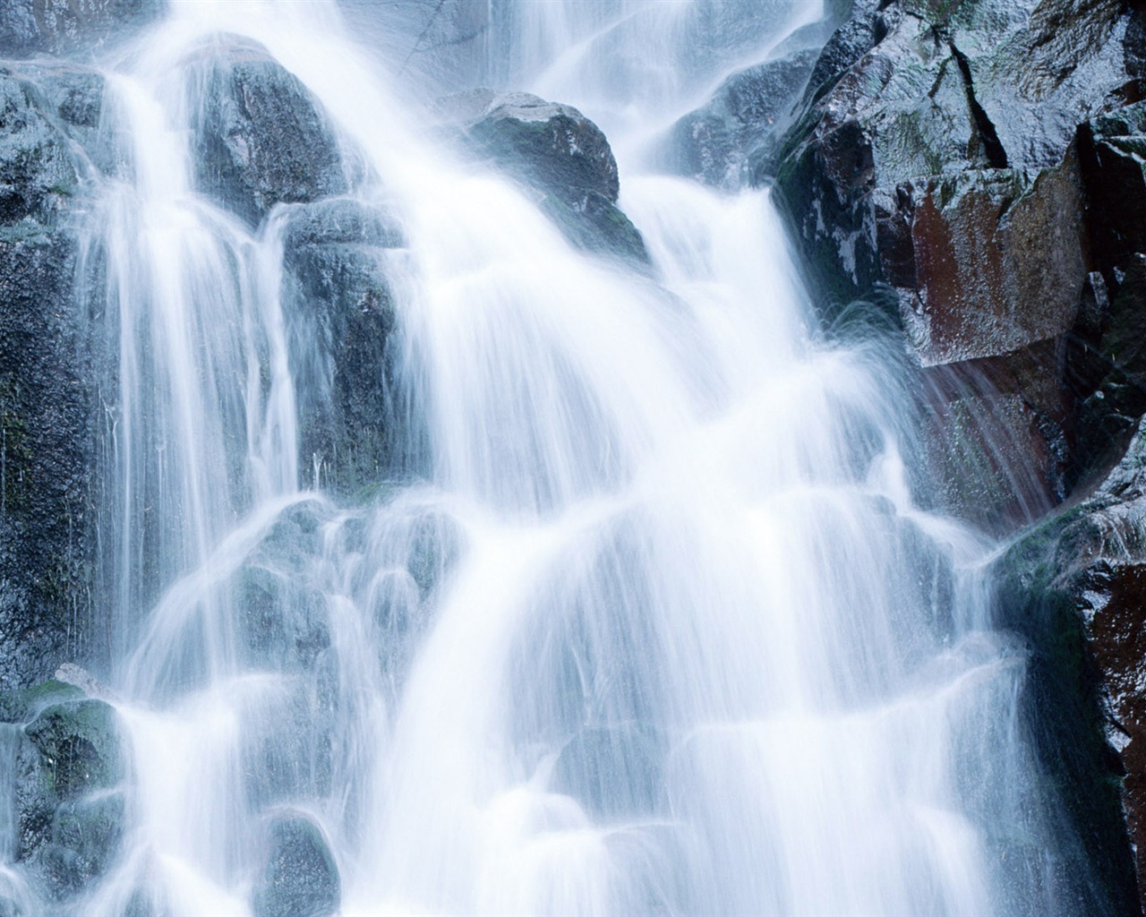 Waterfall flux HD Wallpapers #30 - 1280x1024