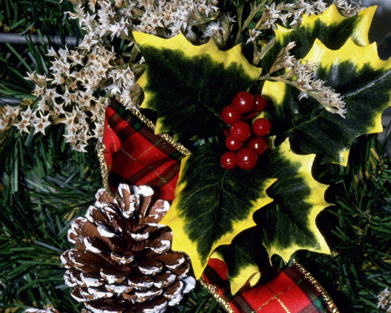 Christmas landscaping series wallpaper (15) #10 - 1280x1024