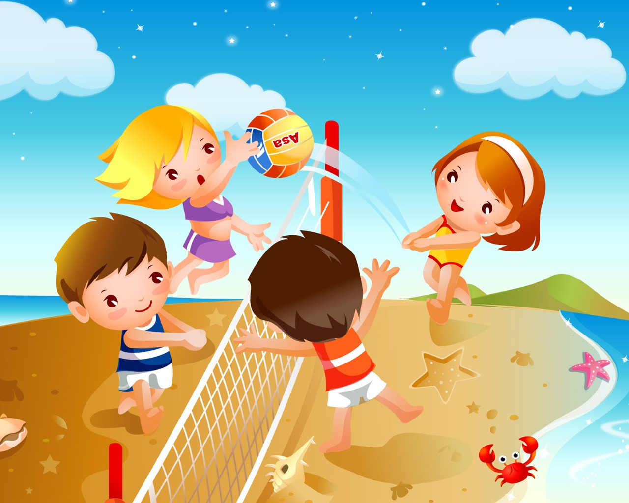 Children's Games Wallpaper (2) #2 - 1280x1024