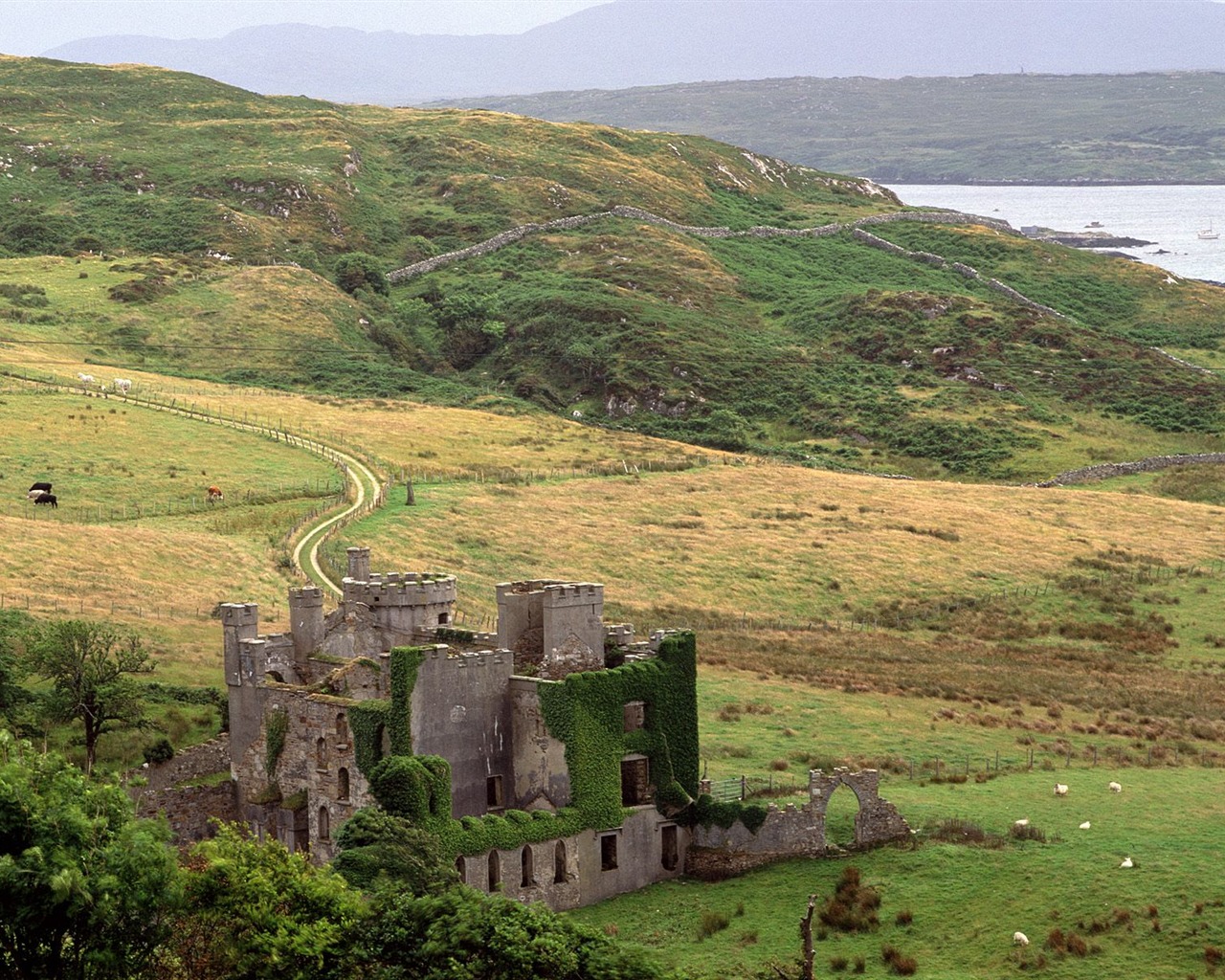 paysage mondial de l'Irlande d'écran #14 - 1280x1024