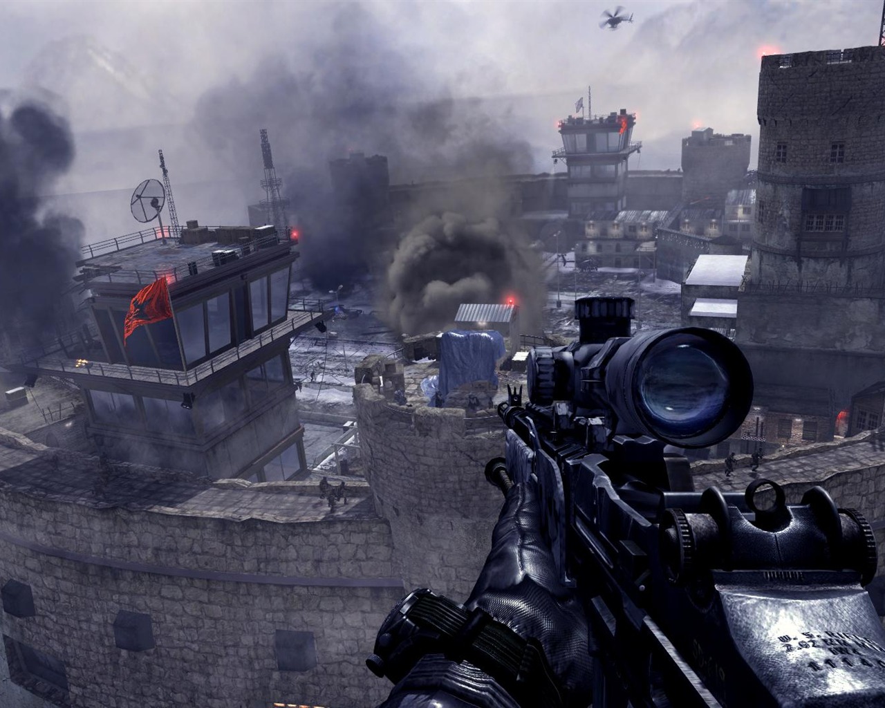 Call Of Duty 6: Modern Warfare 2 HD обои (2) #17 - 1280x1024