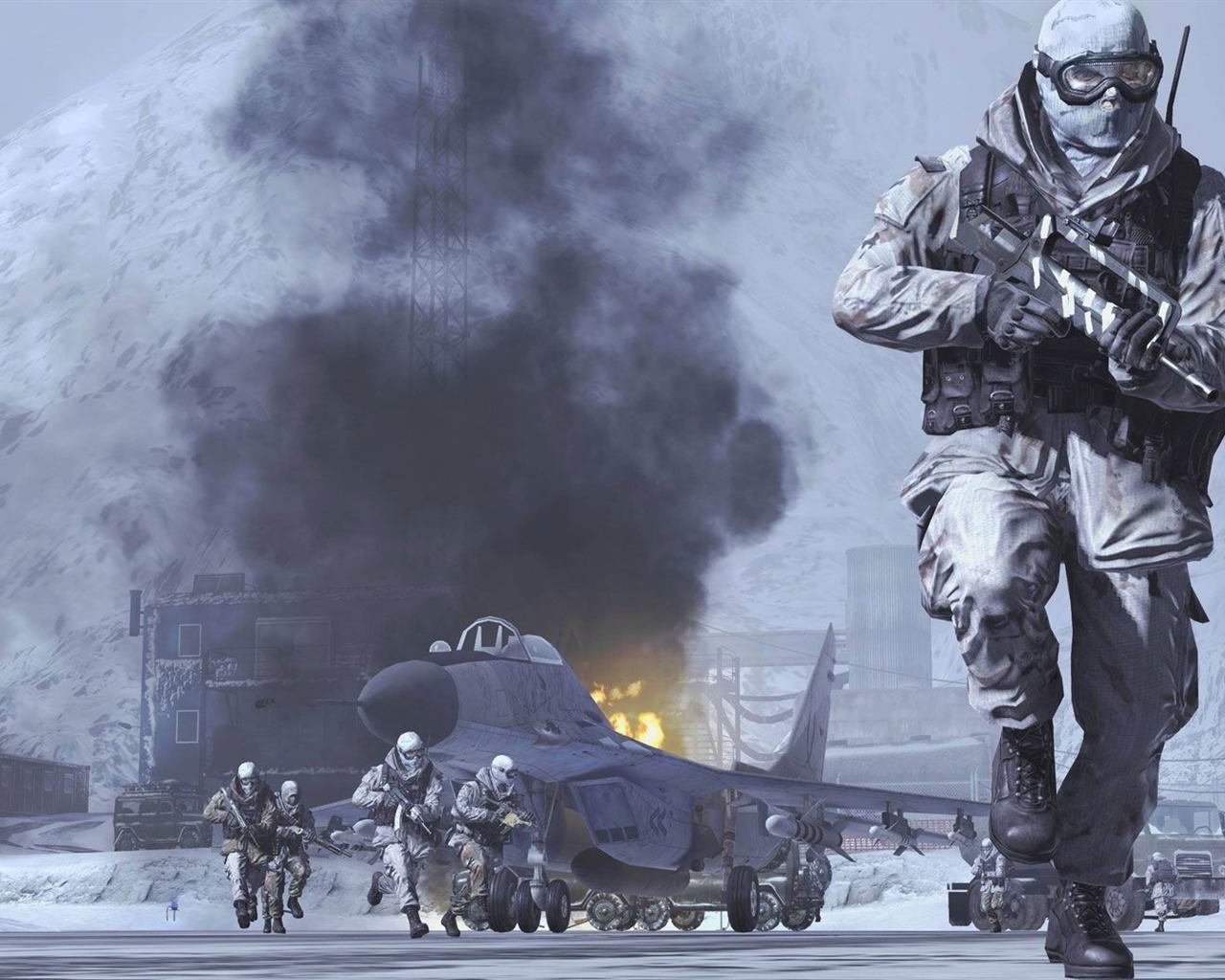 Call Of Duty 6: Modern Warfare 2 HD обои (2) #24 - 1280x1024