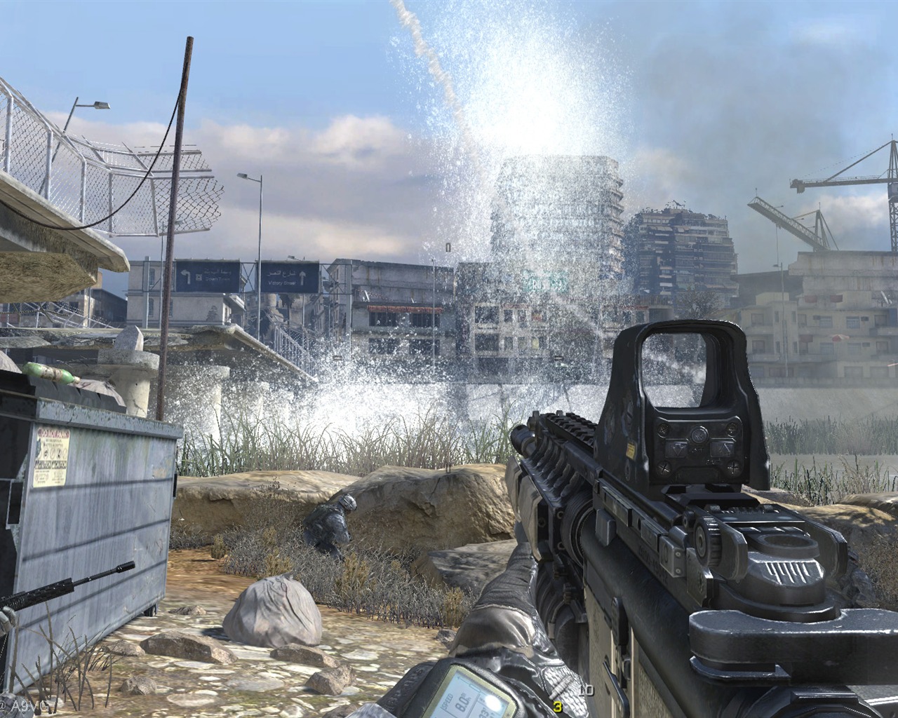 Call Of Duty 6: Modern Warfare 2 HD обои (2) #28 - 1280x1024