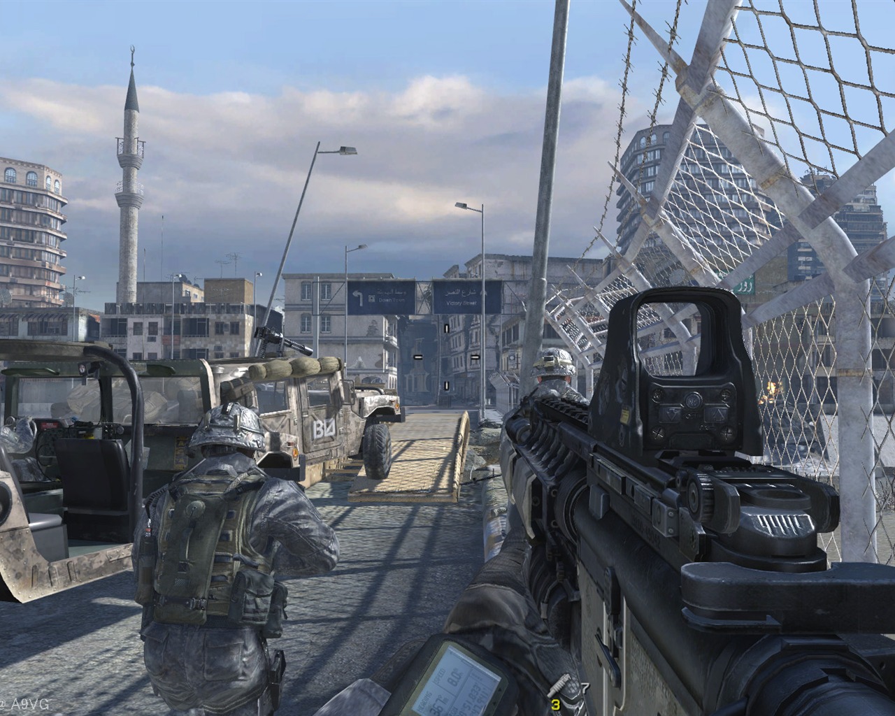 Call Of Duty 6: Modern Warfare 2 HD обои (2) #30 - 1280x1024
