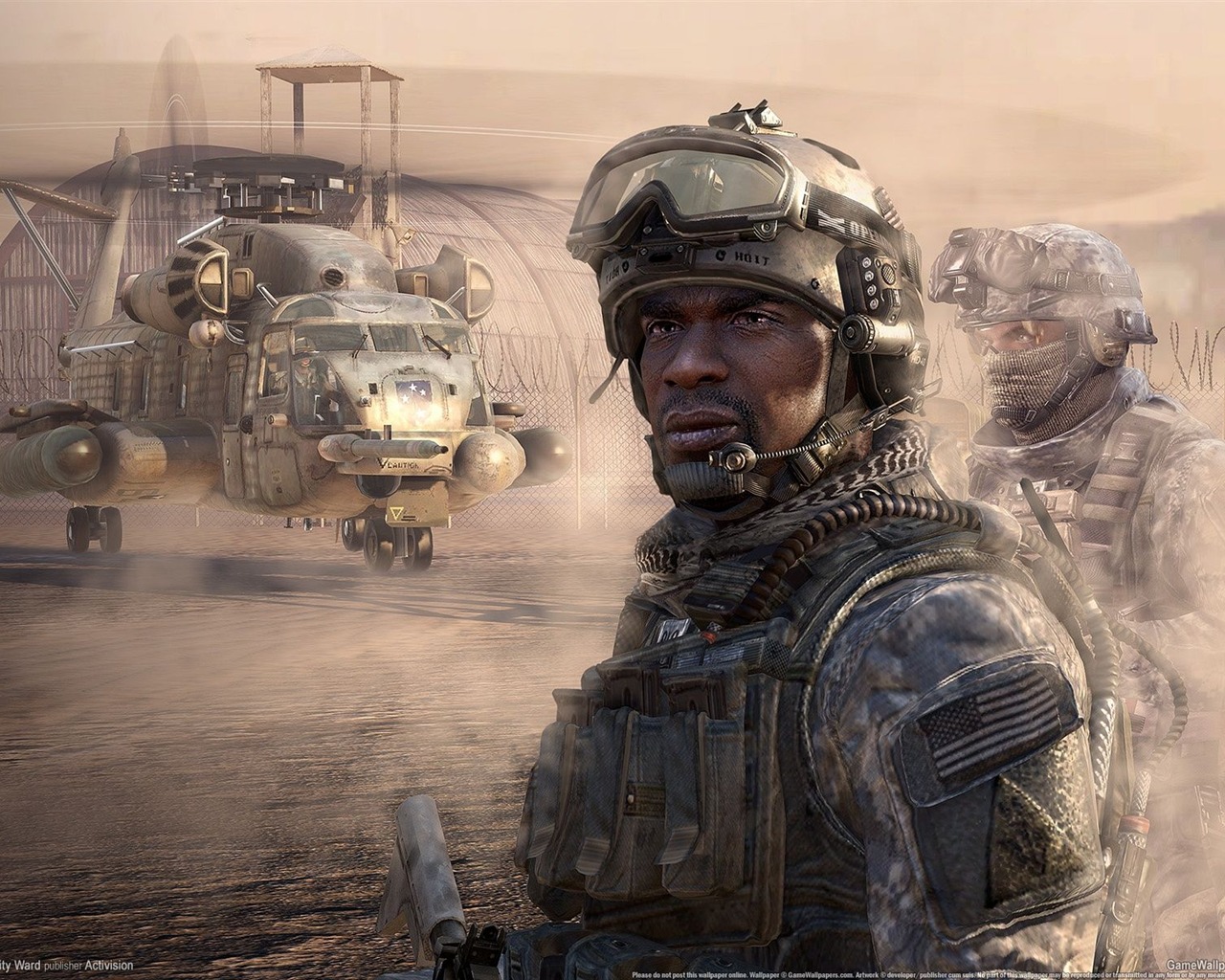 Call Of Duty 6: Modern Warfare 2 HD обои (2) #34 - 1280x1024