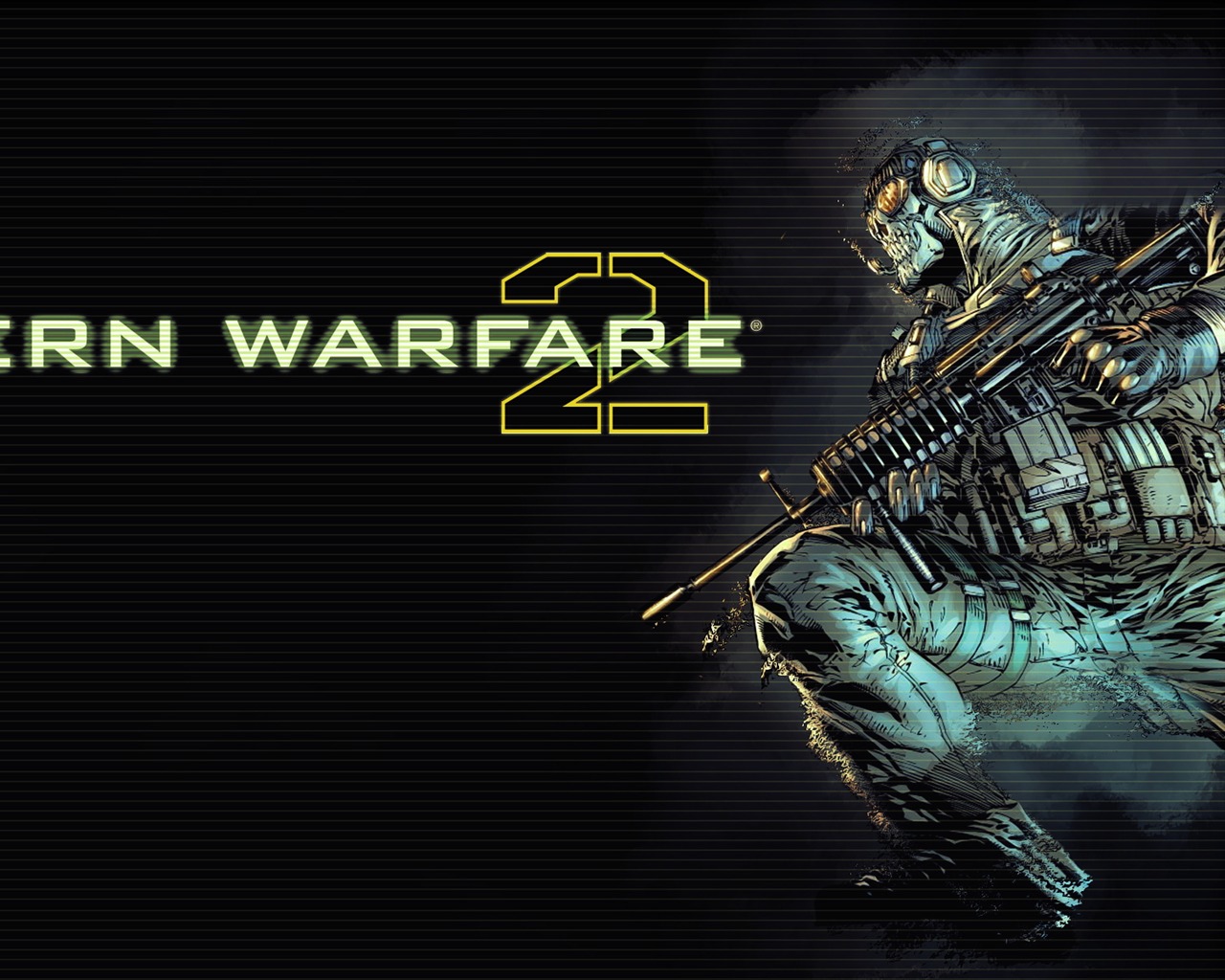 Call Of Duty 6: Modern Warfare 2 HD обои (2) #36 - 1280x1024