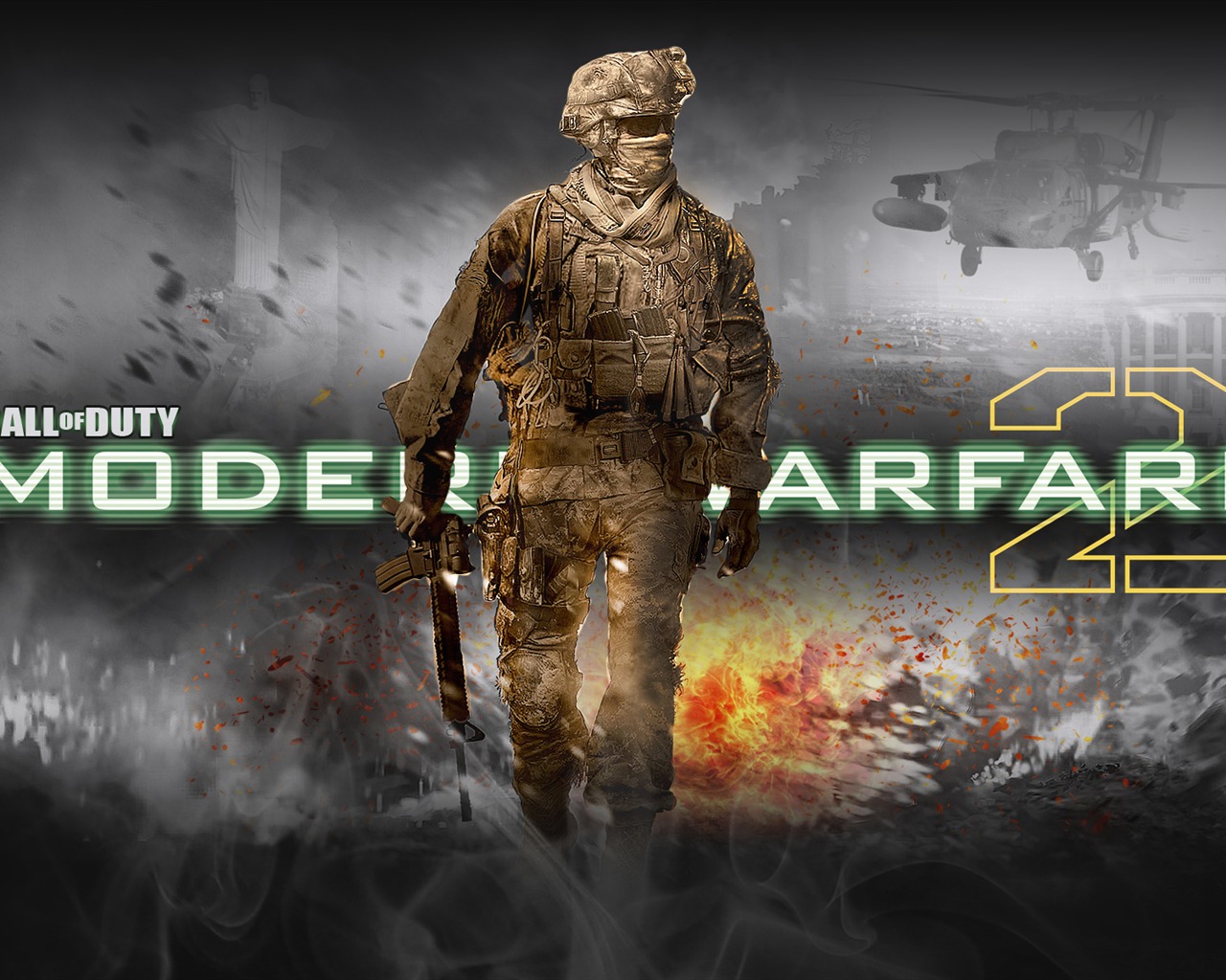 Call Of Duty 6: Modern Warfare 2 HD обои (2) #38 - 1280x1024