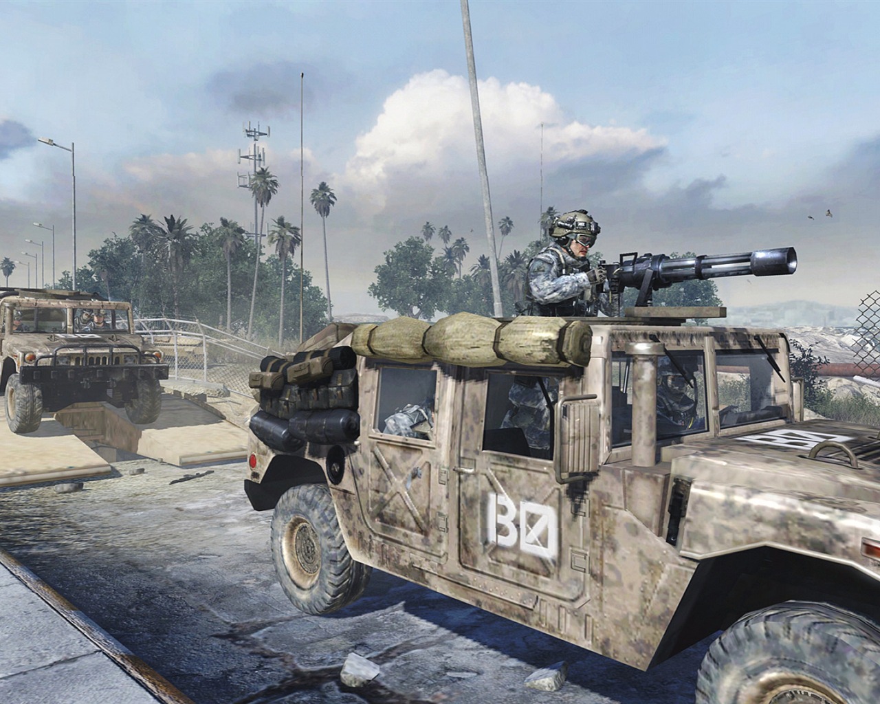 Call Of Duty 6: Modern Warfare 2 HD обои (2) #39 - 1280x1024