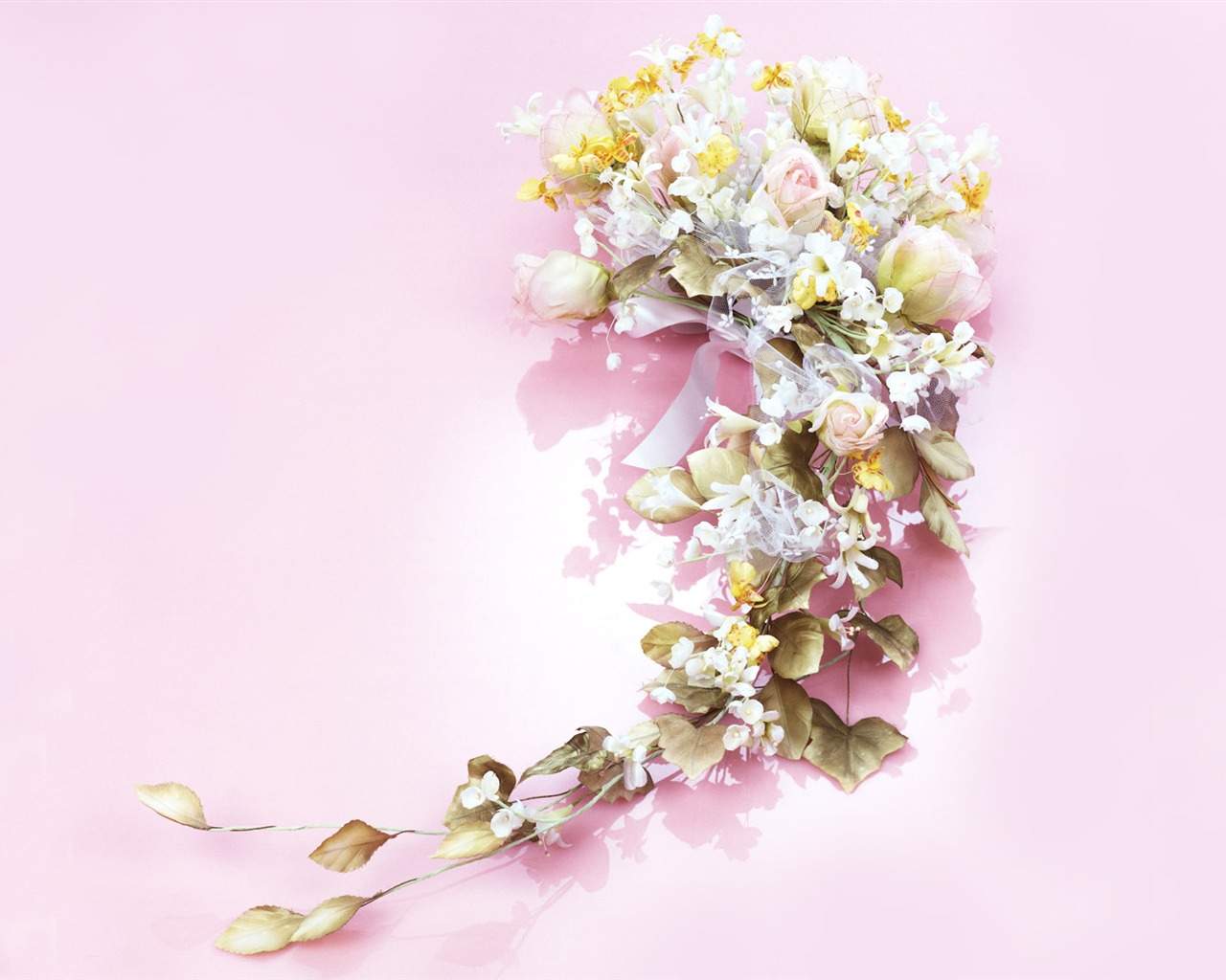 결혼식 꽃 항목 월페이퍼 (2) #6 - 1280x1024