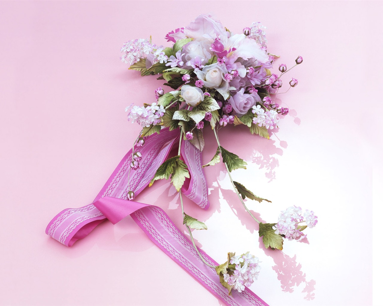결혼식 꽃 항목 월페이퍼 (2) #7 - 1280x1024