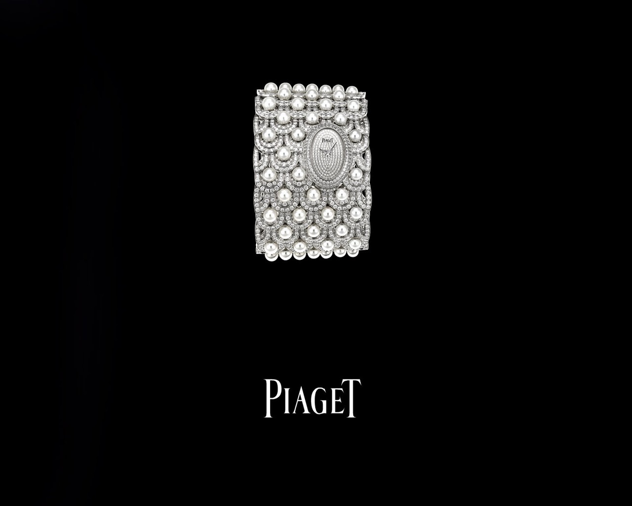 피아제 다이아몬드 시계 벽지 (3) #13 - 1280x1024