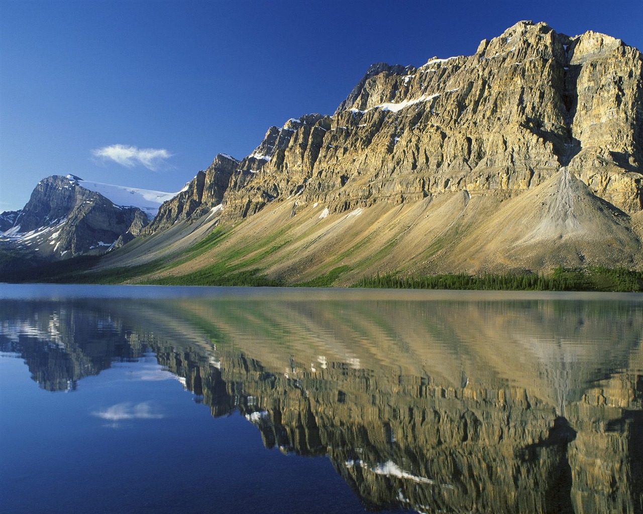 Wunderschöne Seen und Berge Wallpaper #3 - 1280x1024