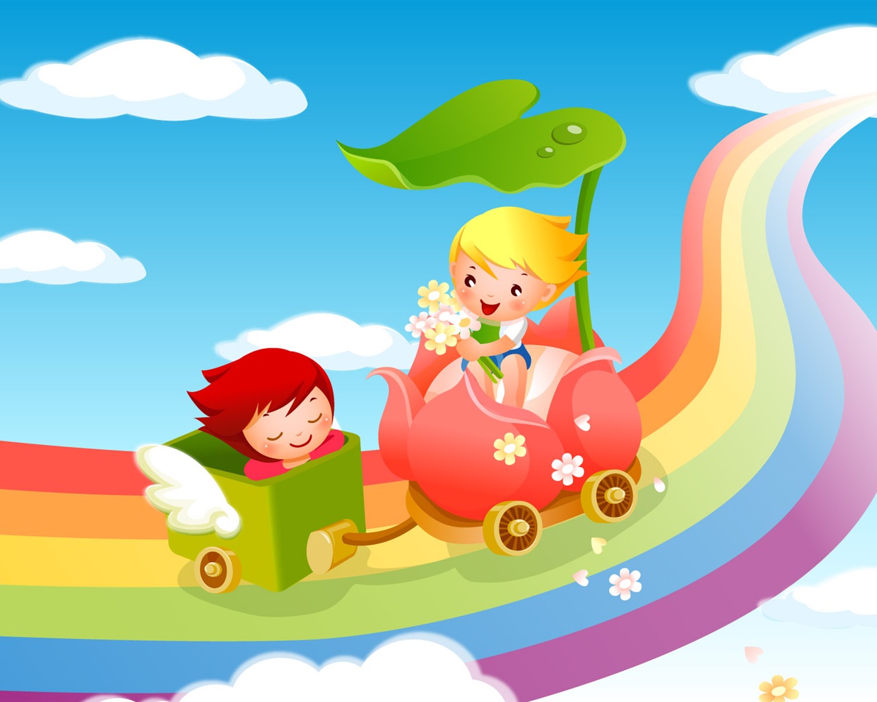 Childhood Dreams Cartoon wallpapers (1) #13 - 1280x1024