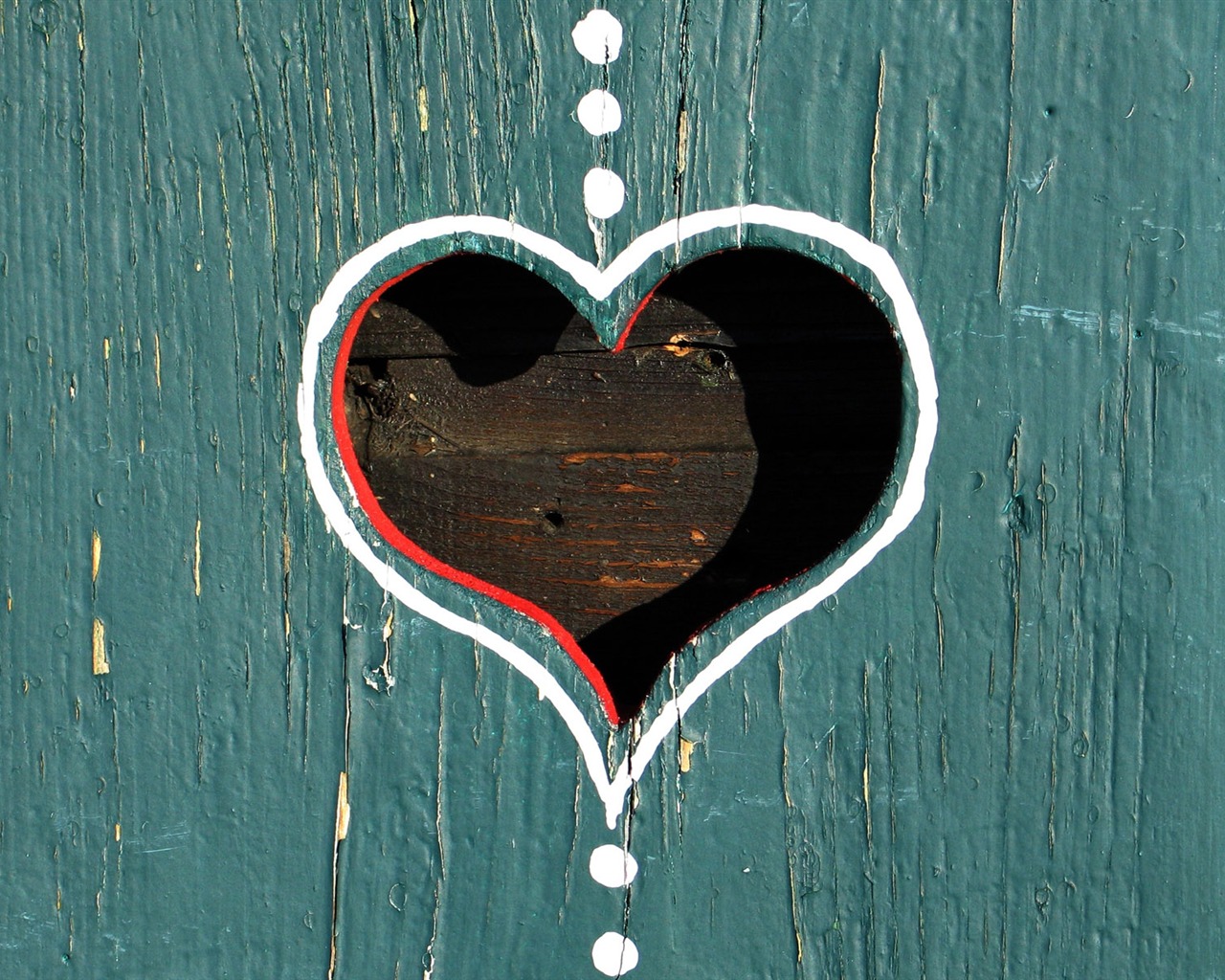 Love heart wallpaper album (3) #12 - 1280x1024