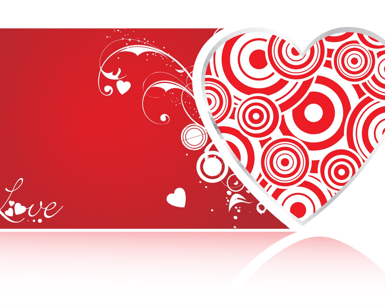 Saint Valentin d'écran Love Theme #17 - 1280x1024