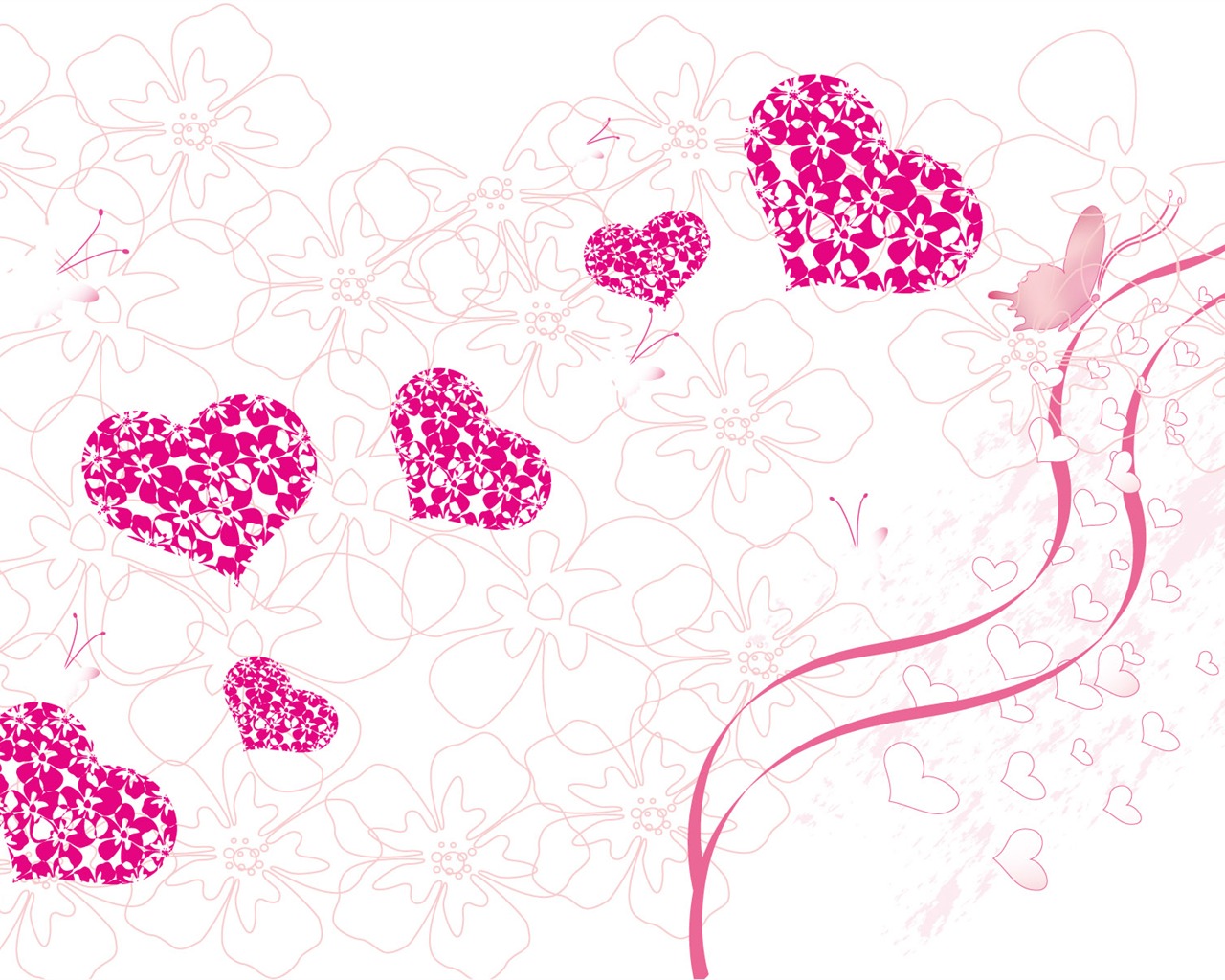 Valentine's Day Love Theme Wallpapers #23 - 1280x1024