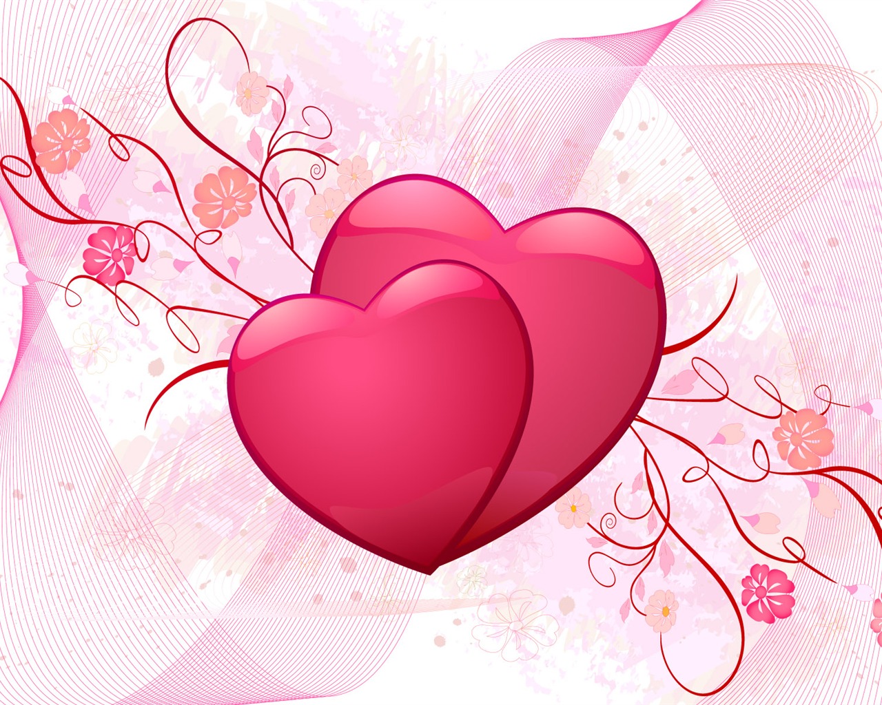 День святого Валентина Обои Love Theme #24 - 1280x1024