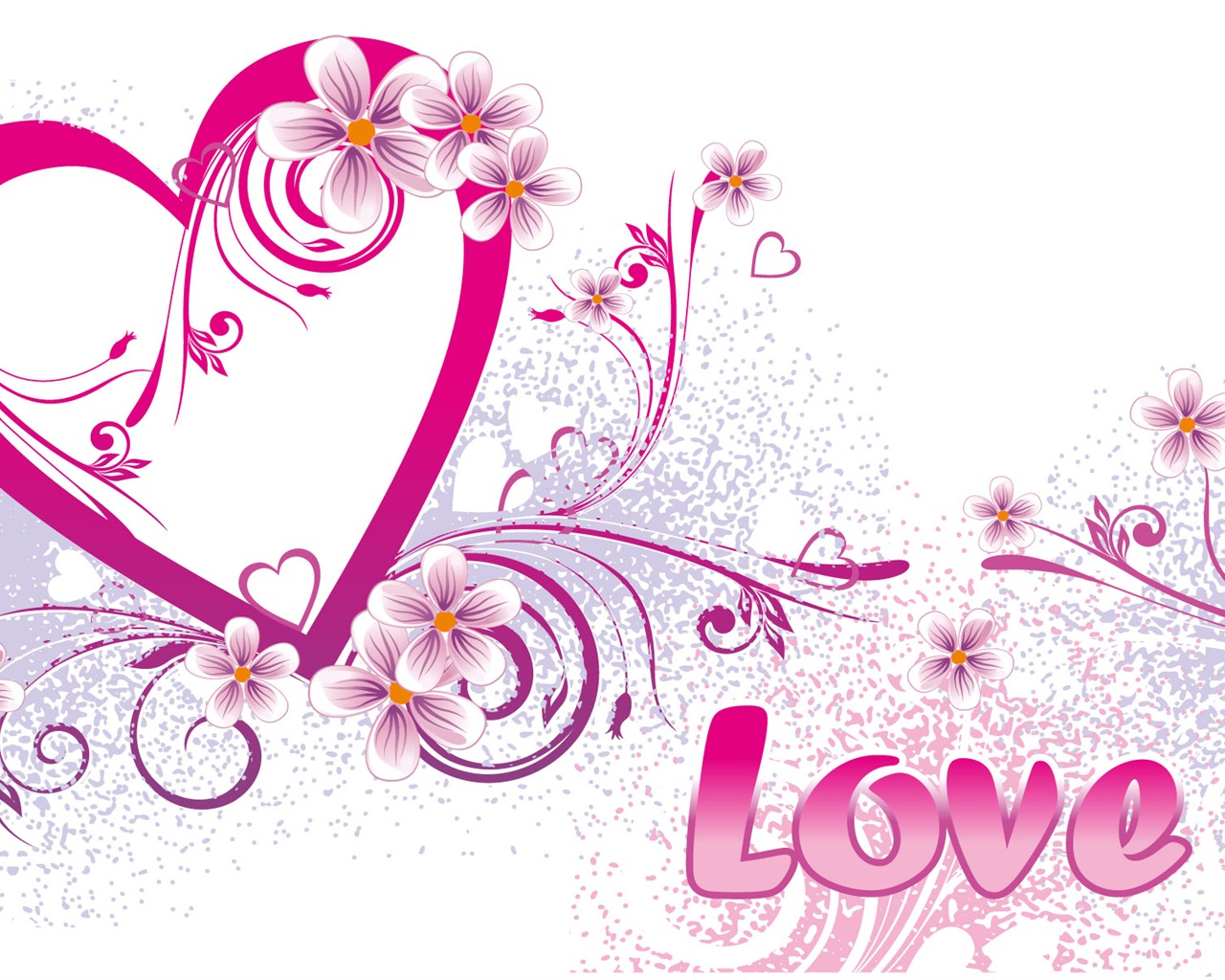 Valentinstag Love Theme Wallpaper #26 - 1280x1024