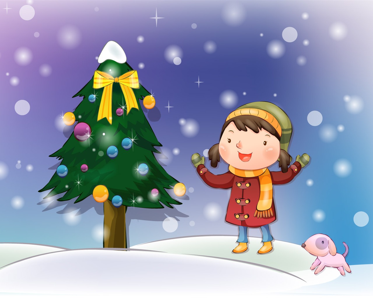 Vector children's Happy Wallpaper (3) #4 - 1280x1024