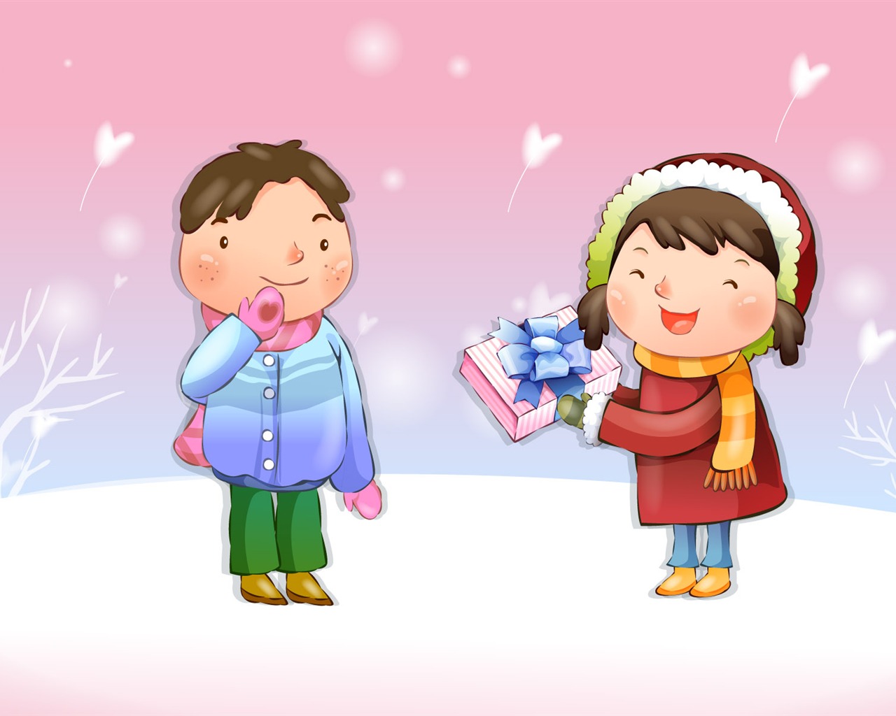 Vector Kinder's Happy Wallpaper (3) #14 - 1280x1024