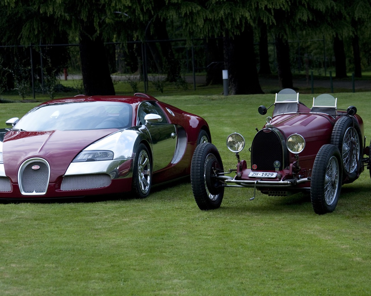 Bugatti Veyron обои Альбом (2) #10 - 1280x1024