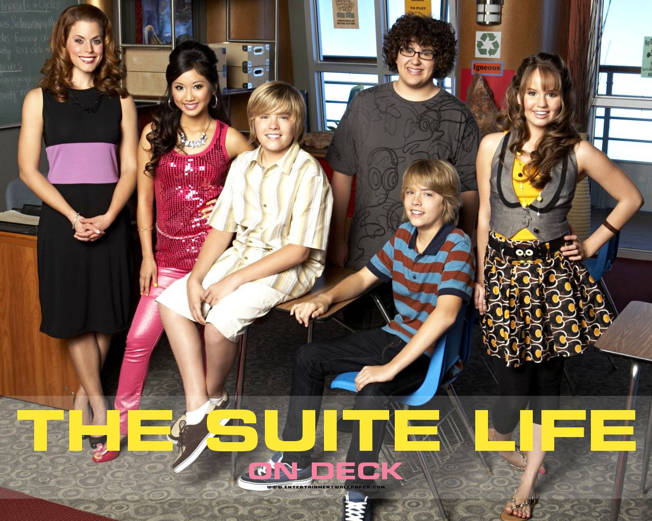Suite Life na palubě tapetu #3 - 1280x1024