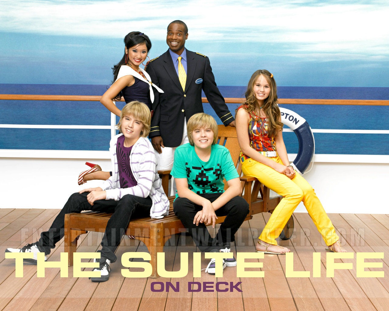 The Suite Life on Deck fondo de pantalla #10 - 1280x1024