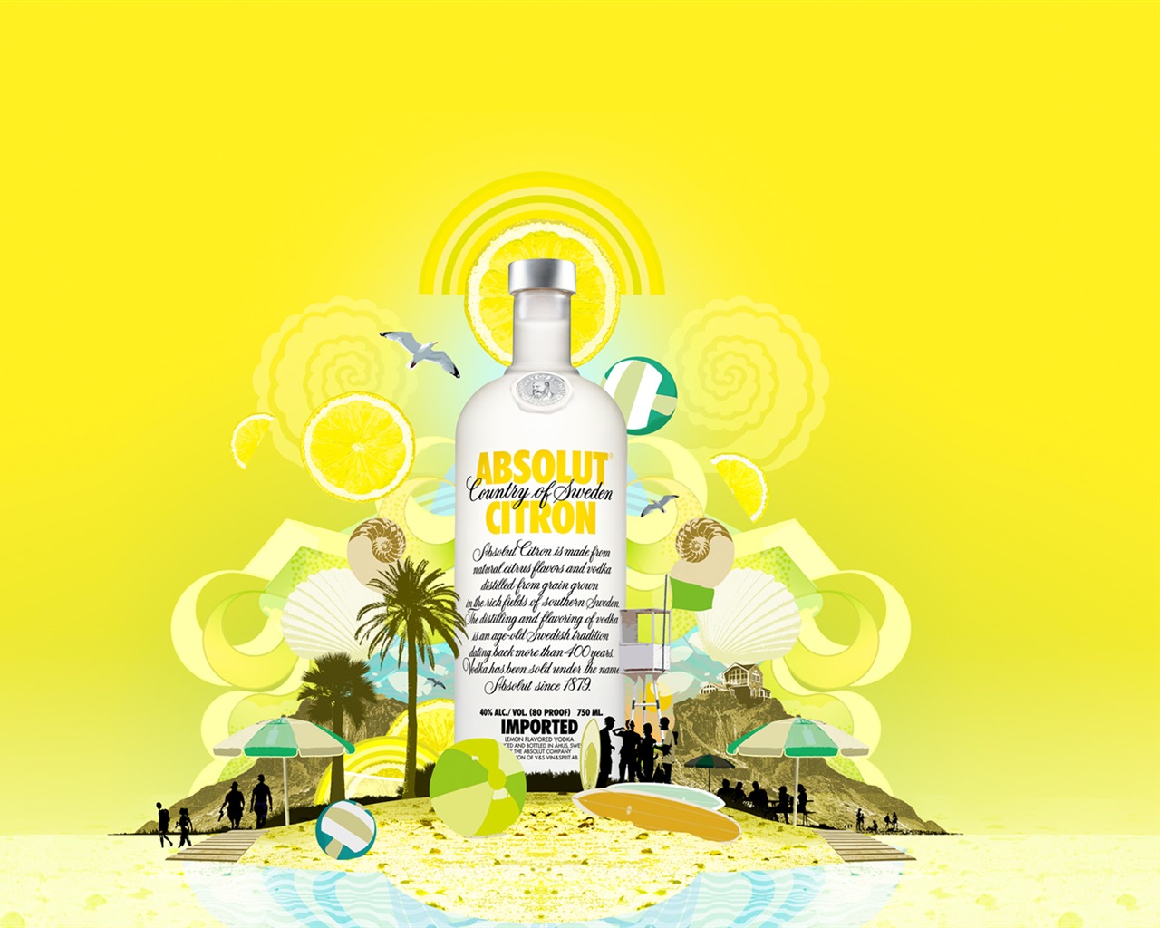 Absolut Liquor Werbung Wallpapers #9 - 1280x1024