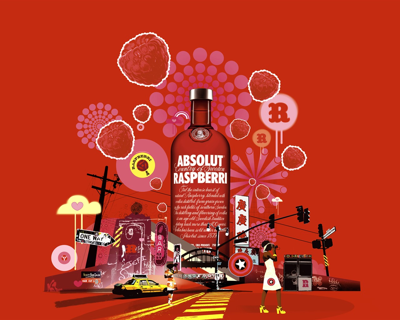 Absolut Liquor Werbung Wallpapers #14 - 1280x1024