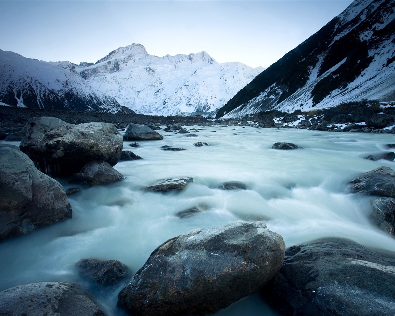 New Zealand's picturesque landscape wallpaper #4 - 1280x1024