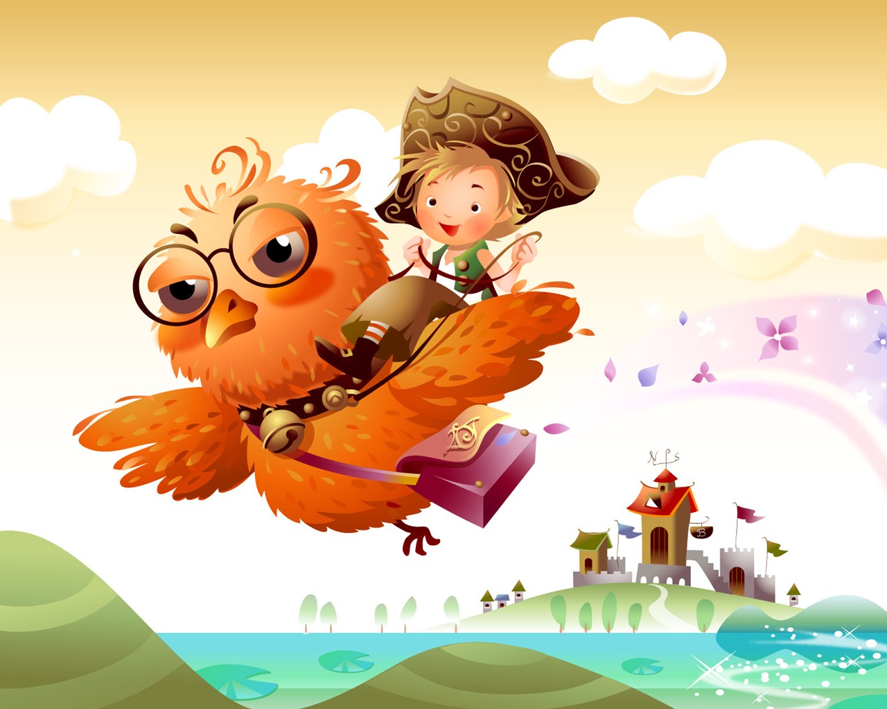 Fairy Tales Vector Wallpaper (1) #12 - 1280x1024