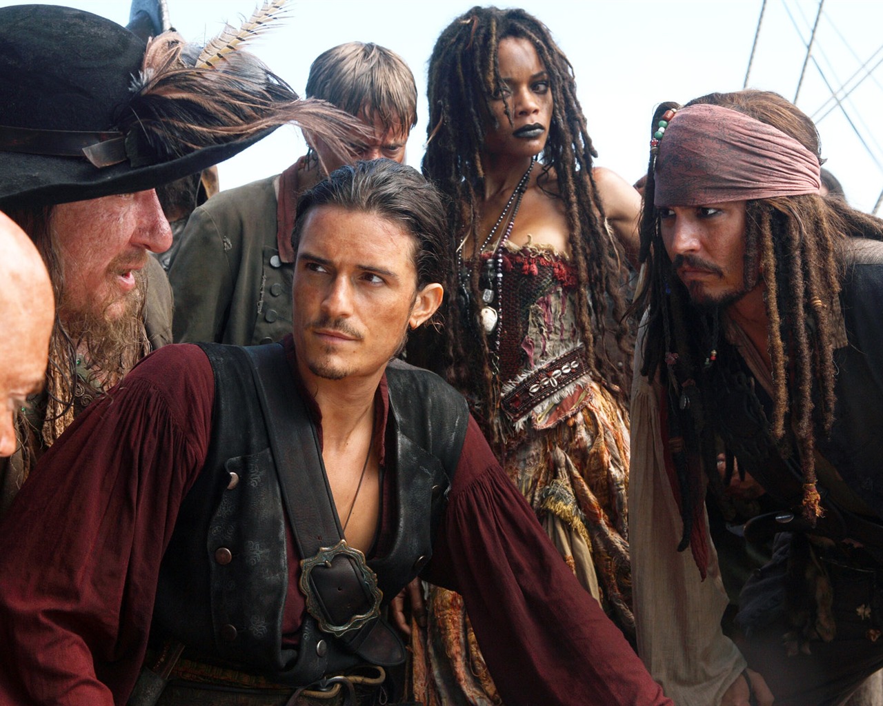 Pirates of the Caribbean 3 HD Wallpapers #16 - 1280x1024