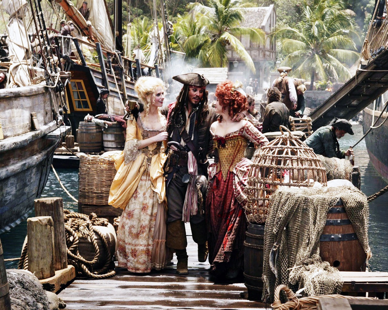 Пираты Карибского моря 3 HD стола #19 - 1280x1024
