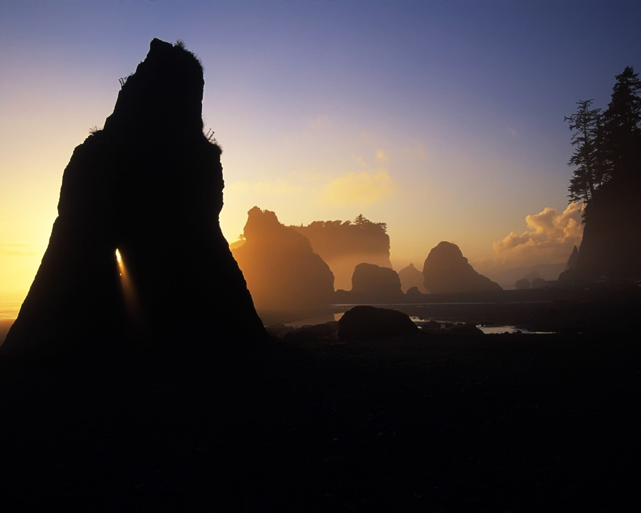 krásné přírodní scenérie Tapeta #14 - 1280x1024