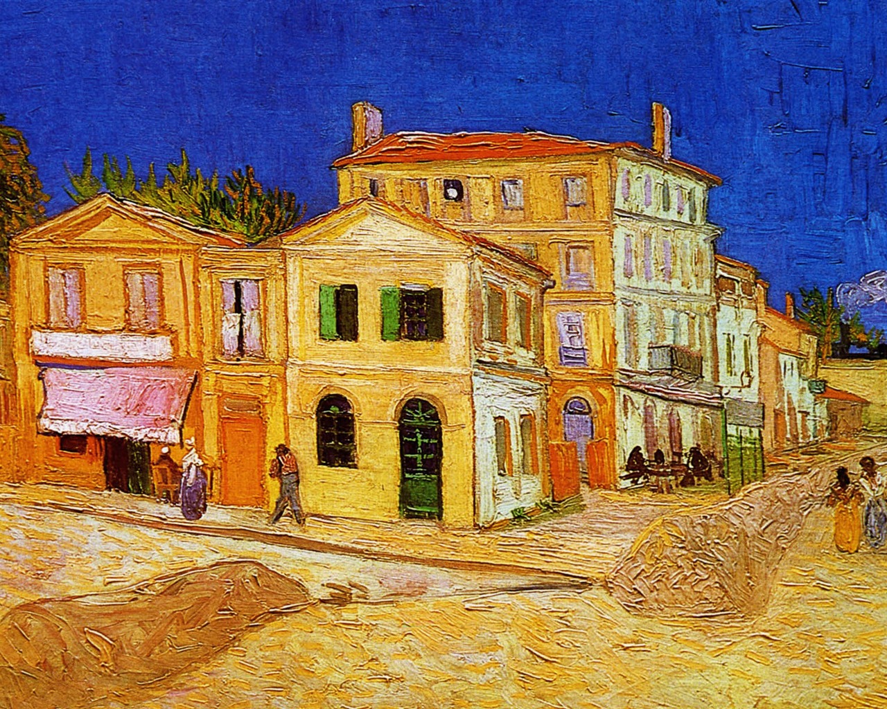 Vincent Van Gogh papier peint peinture (1) #1 - 1280x1024